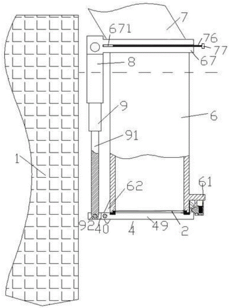 Pumping station water pumping pipe device with end port protection function and used for water conservancy projects