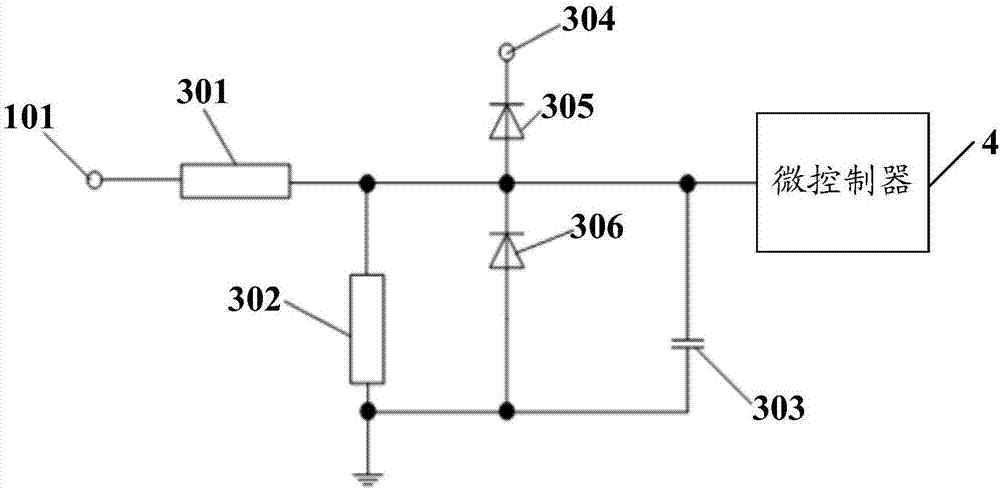 Electronic lock detection circuit and electric automobile