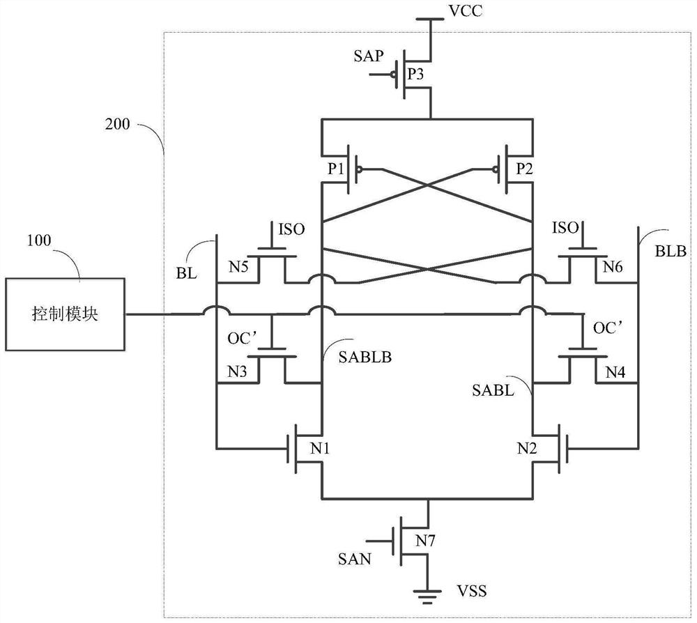 Sensitive amplifier