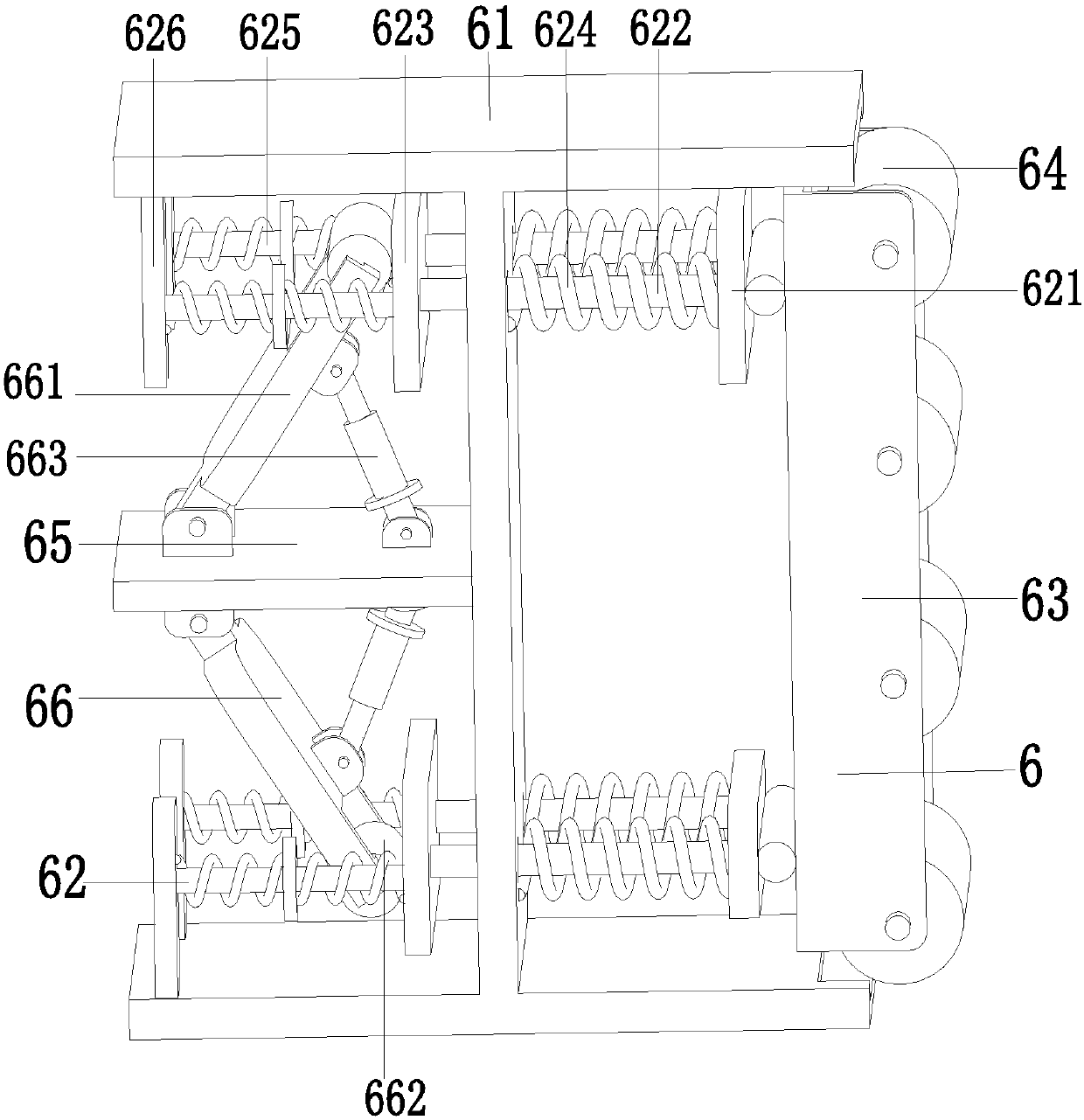 Bridge pier and abutment construction equipment with automatic construction correction of circular sunk well