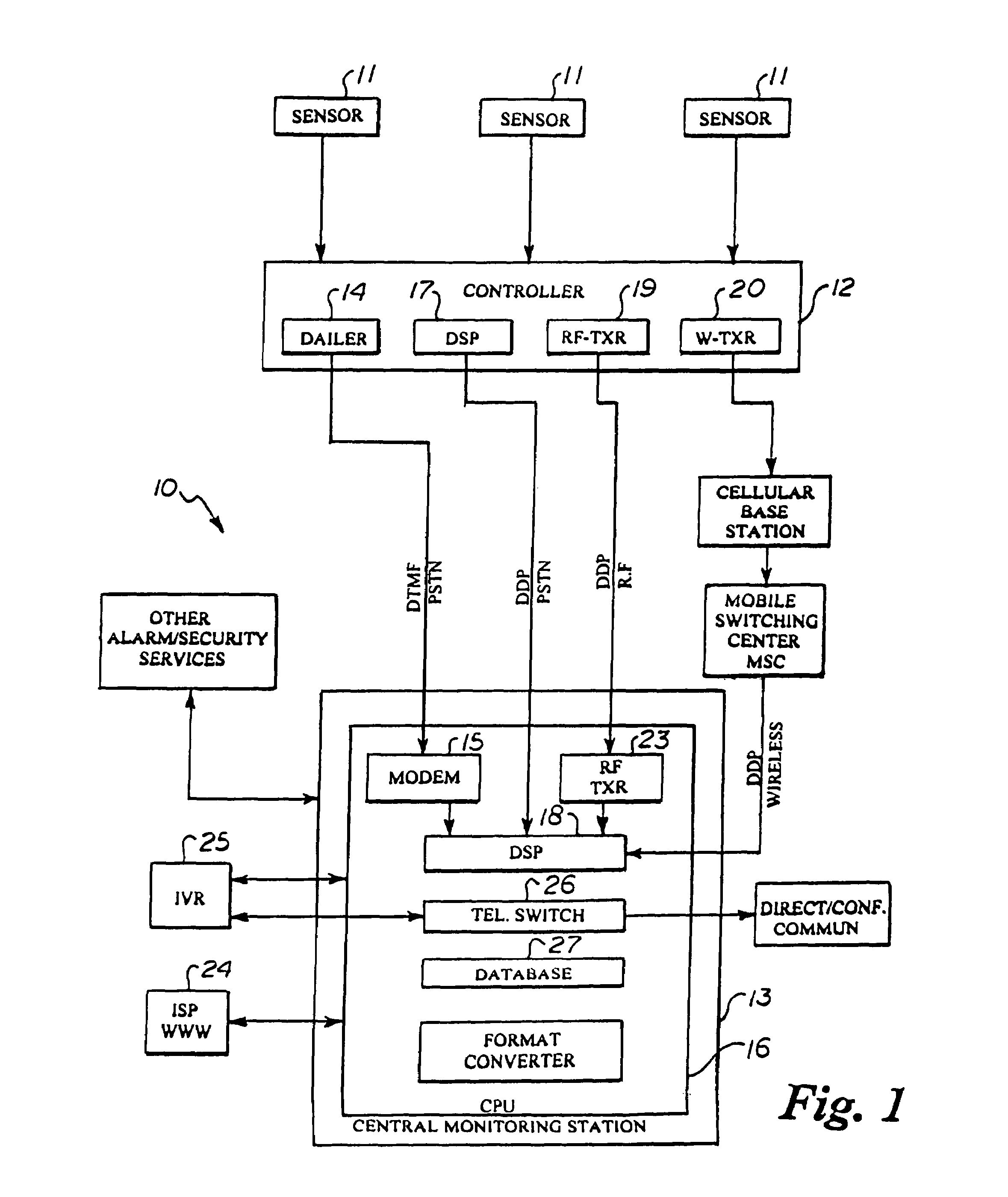 Automated parallel and redundant subscriber contact and event notification system