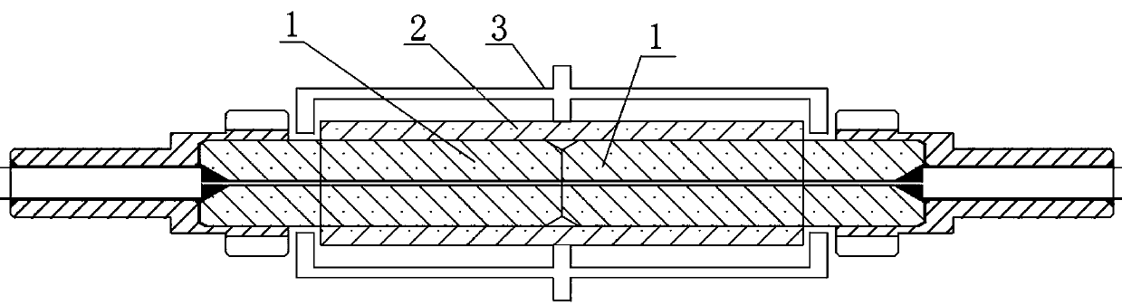 Non-contact and non-destructive optical fiber patch cord and manufacturing method thereof