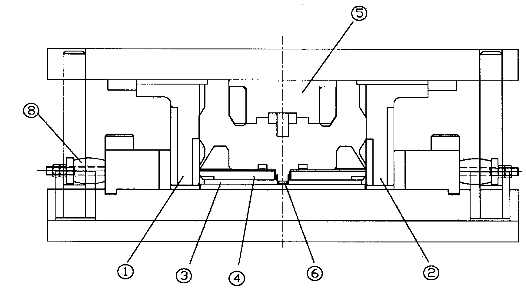 Forming method of square guide rail