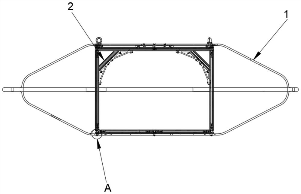 Outer cabin structure for underwater vehicle