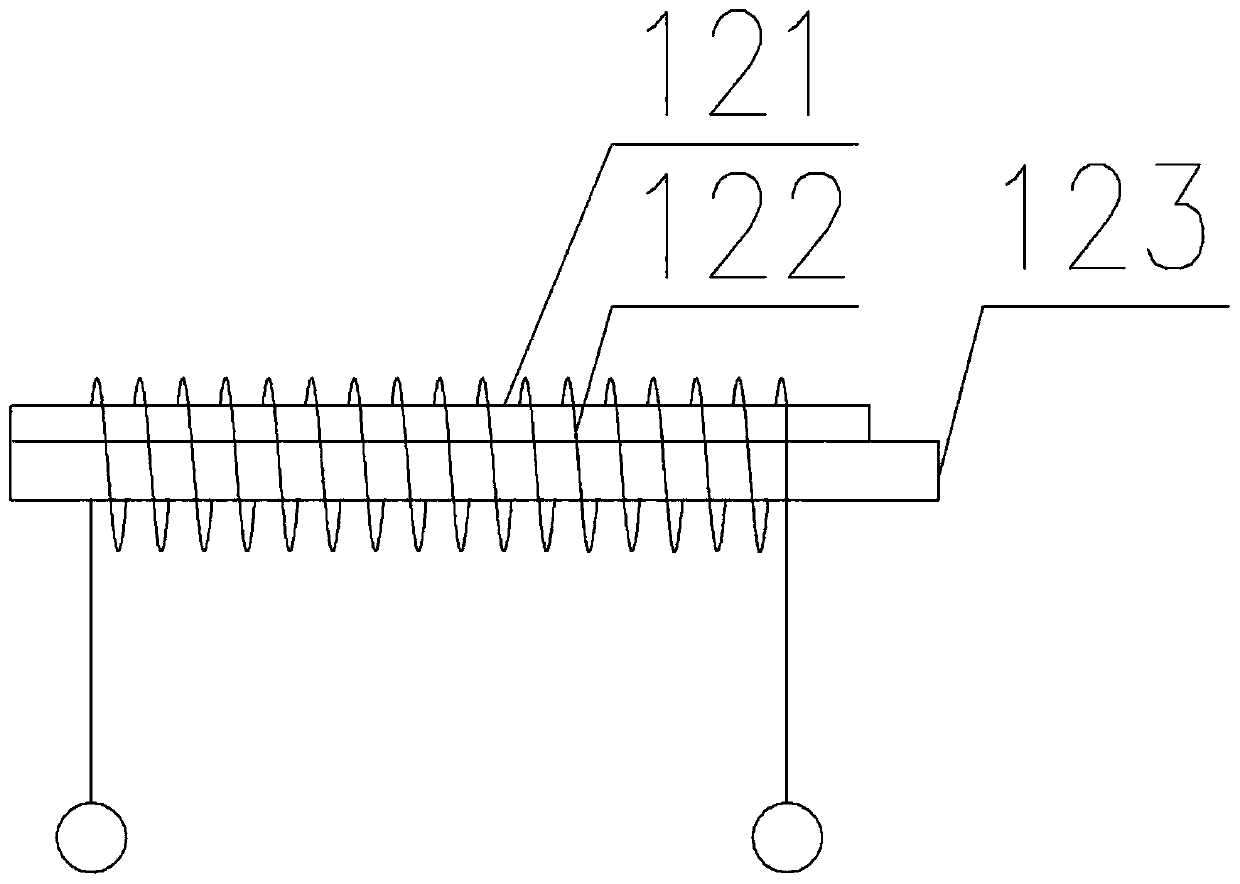 Shock absorbing pad for composite generator