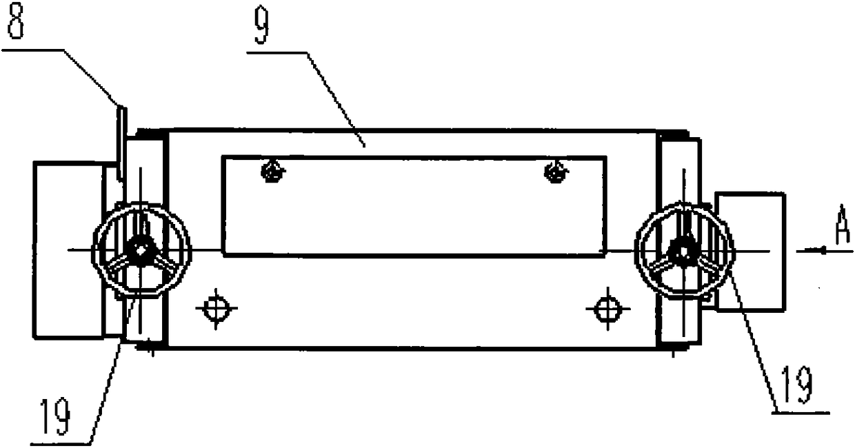 Double-layer roll crusher device