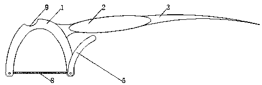 A press-type dental floss stick that can increase the area based on the combination of deflection angles