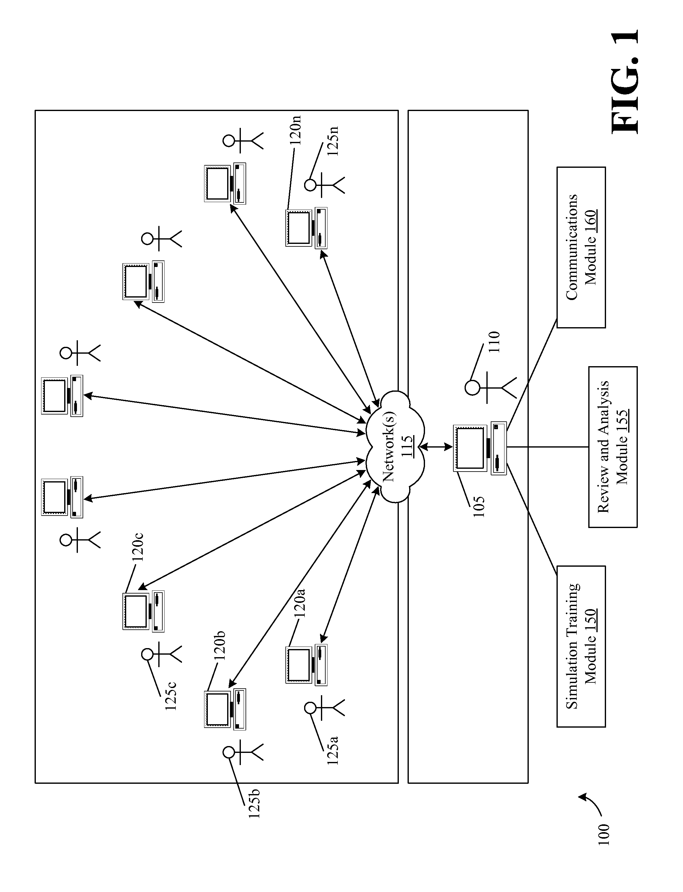 Systems and Methods Providing Distributed Training Simulations