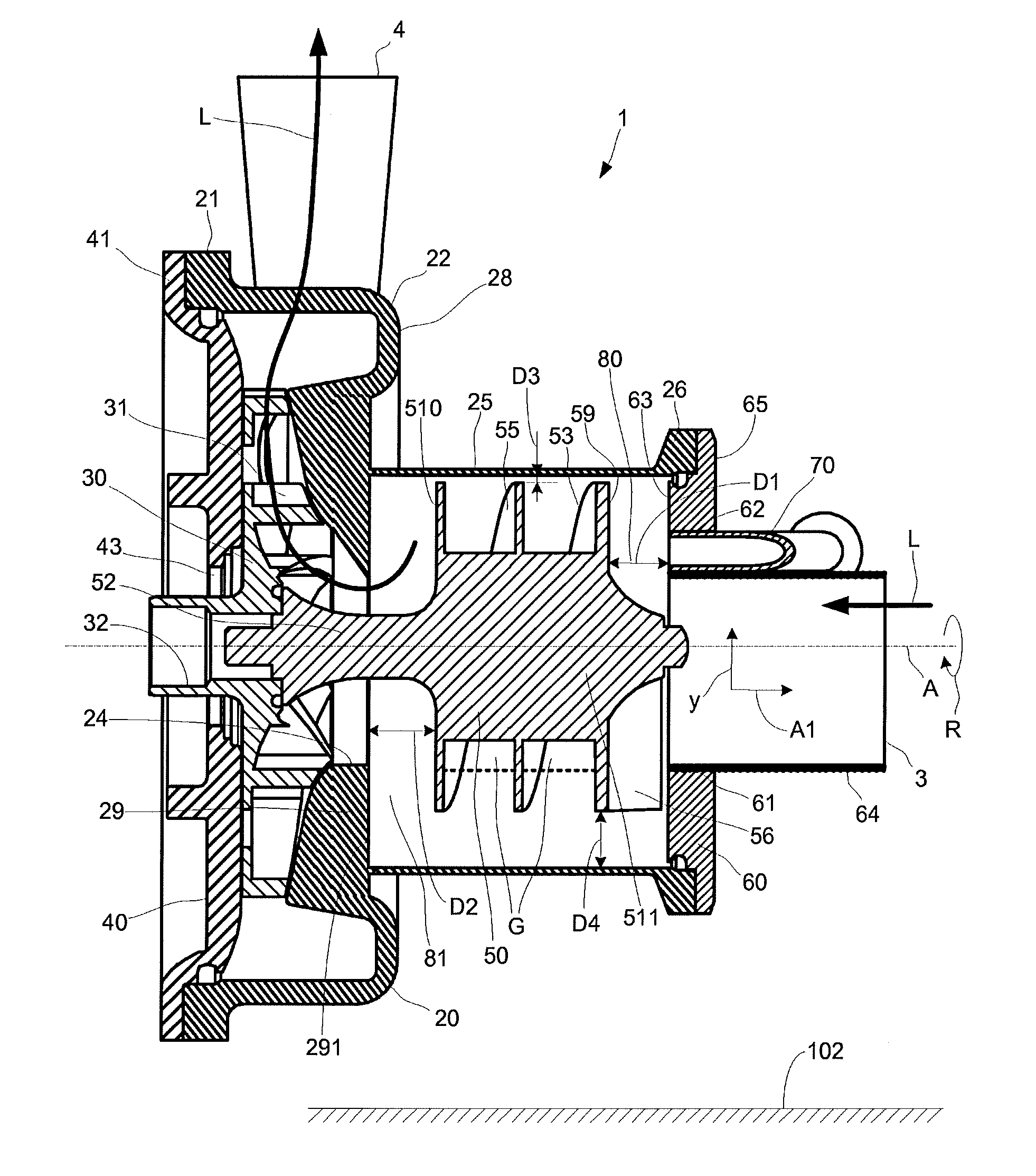 Self-priming centrifugal pump