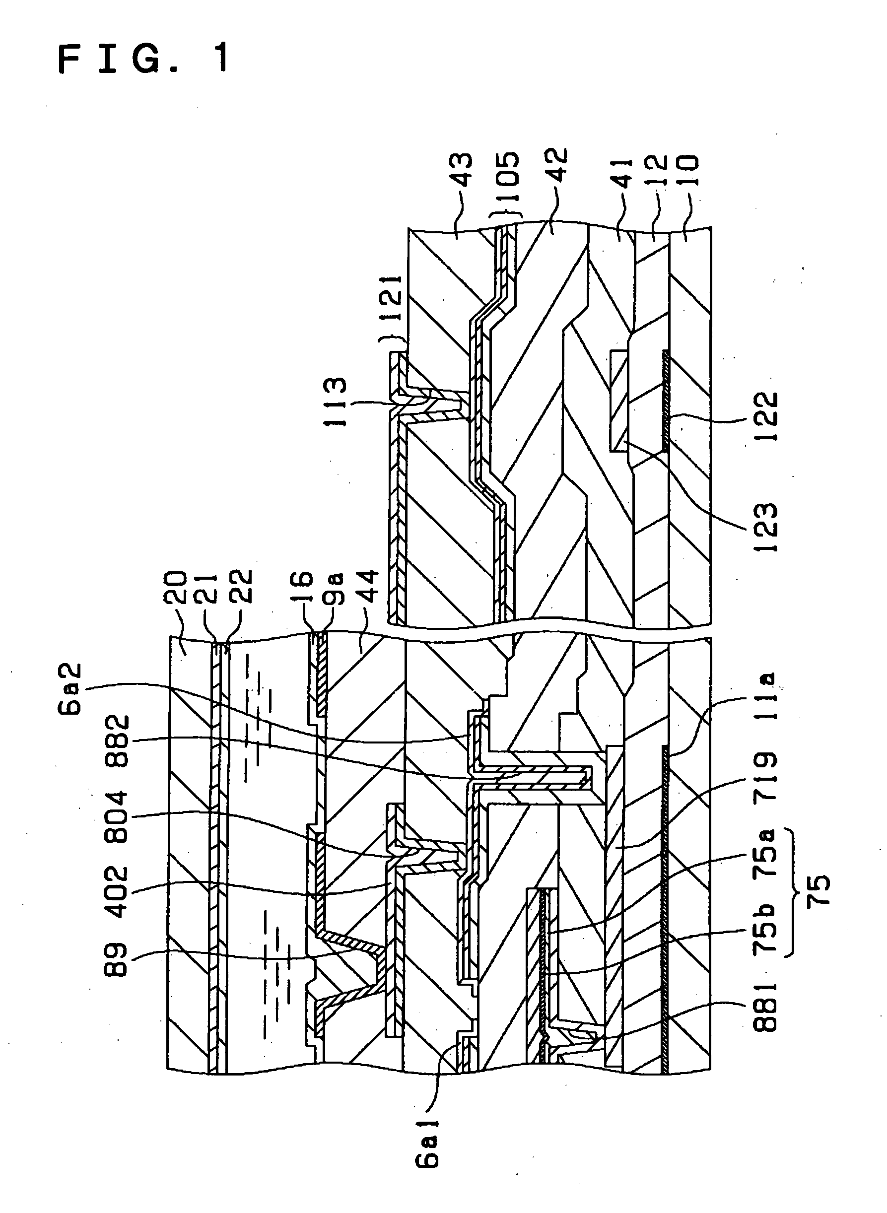 Substrate having a planarization layer and method of manufacture therefor, substrate for electro-optical device, electro-optical device, and electronic apparatus