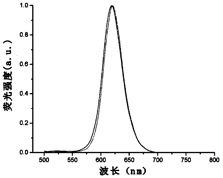 Water-soluble quantum dot fluorescent nanosphere and preparation method thereof