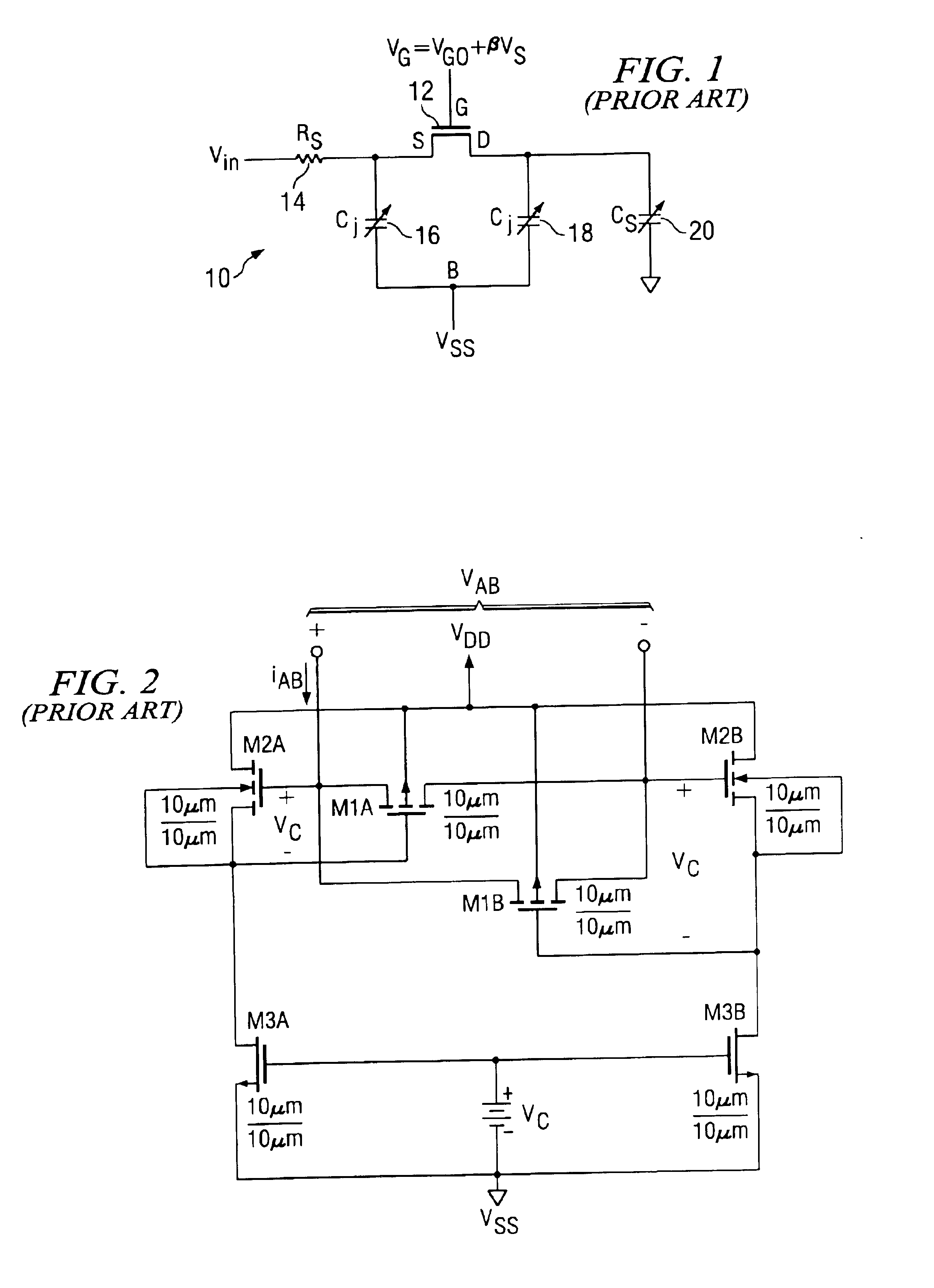 Method and structure for improving the linearity of MOS switches