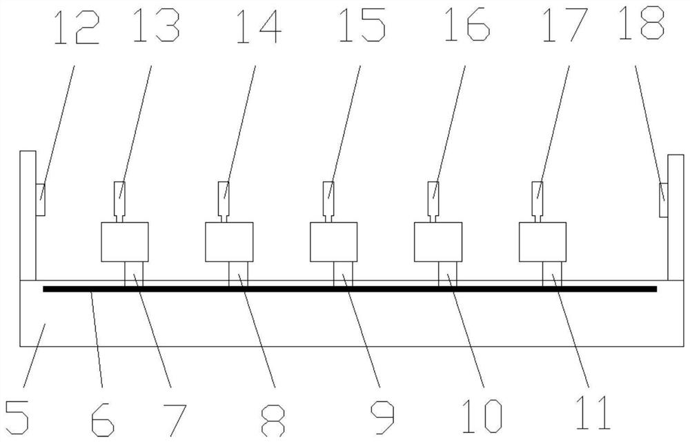 A component automatic assembly device