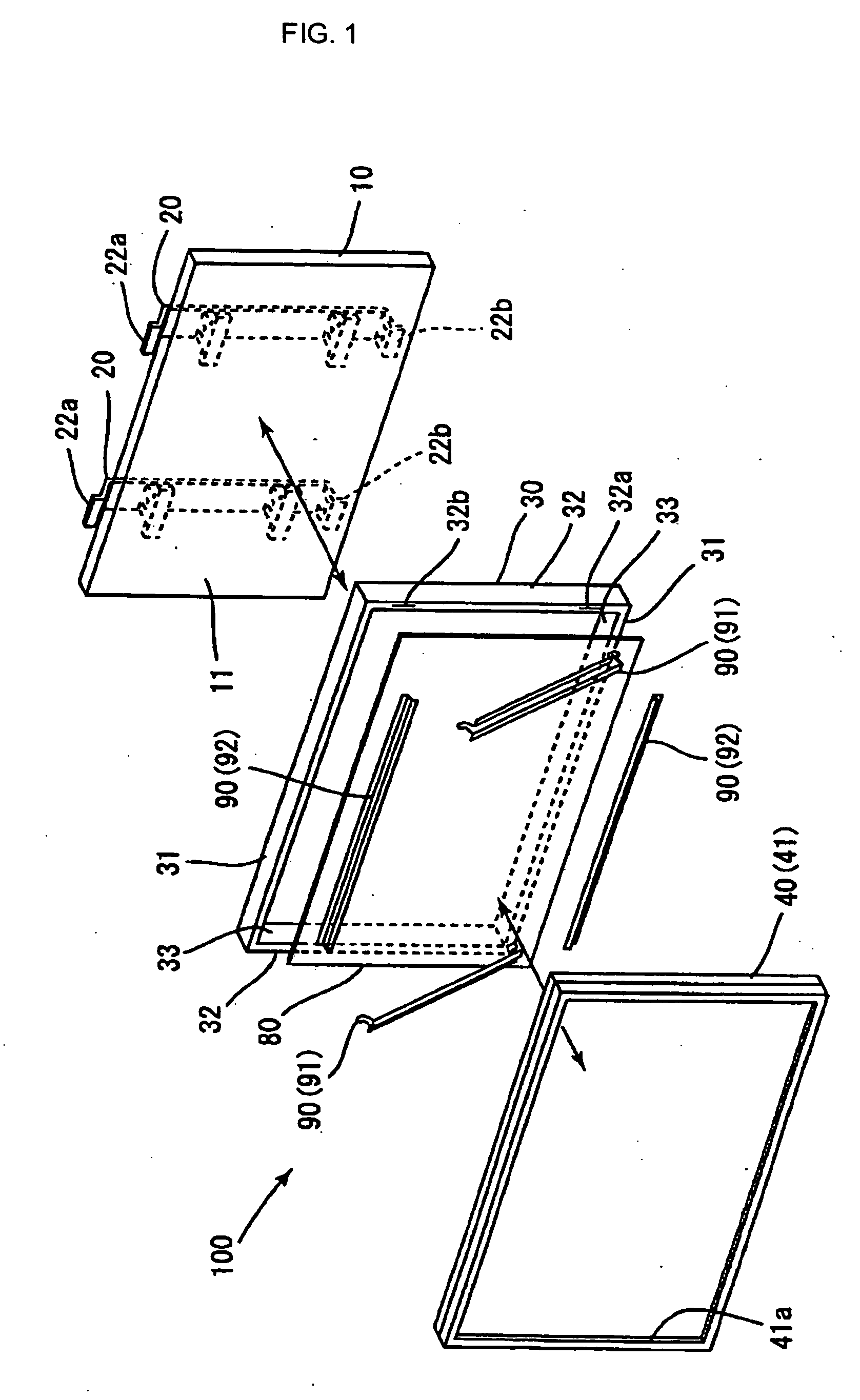 Plasma television, display panel type television, and fabrication method for display panel type television