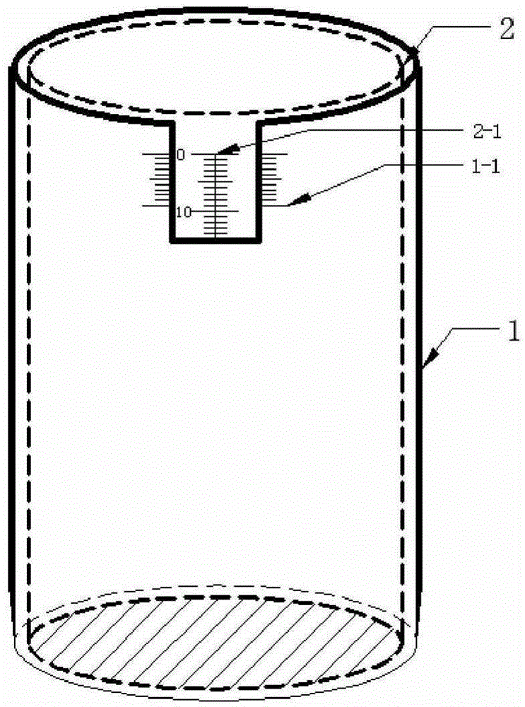 Device and method for measuring thickness of cement mortar at surface layer of pavement concrete