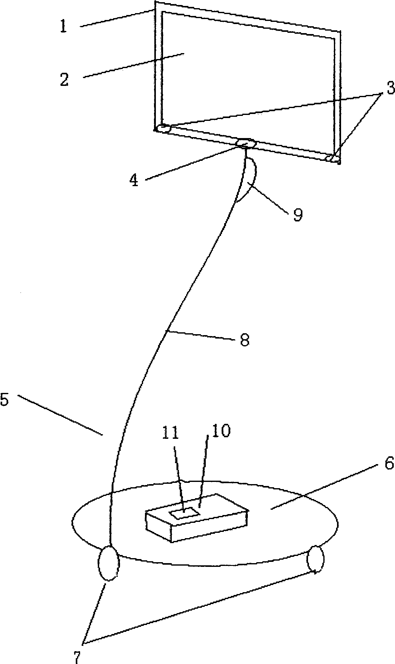 Table partner and information system thereof
