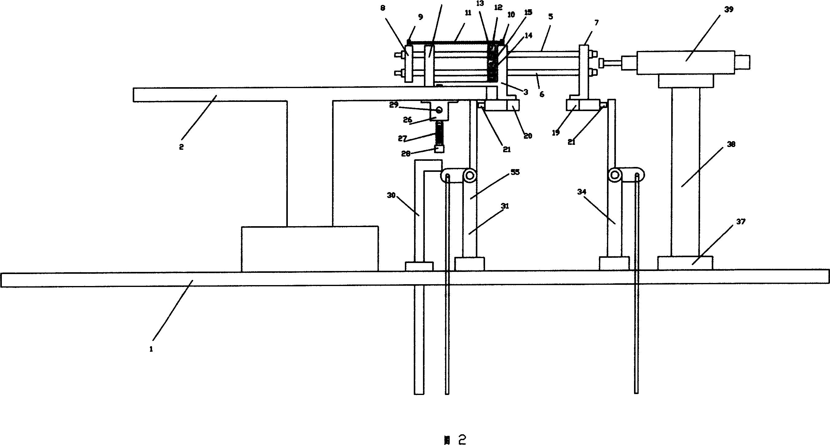 Full-automatic 4U lamp tube bridging apparatus and its process