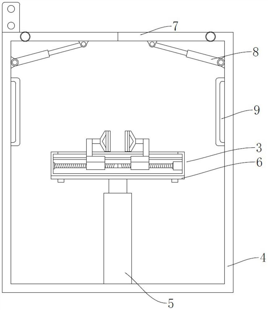 Multifunctional science and technology project service intelligent display device