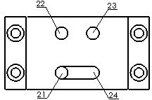 Tow-position six-way reversing valve for pressure-adjusting type suspended load sampler