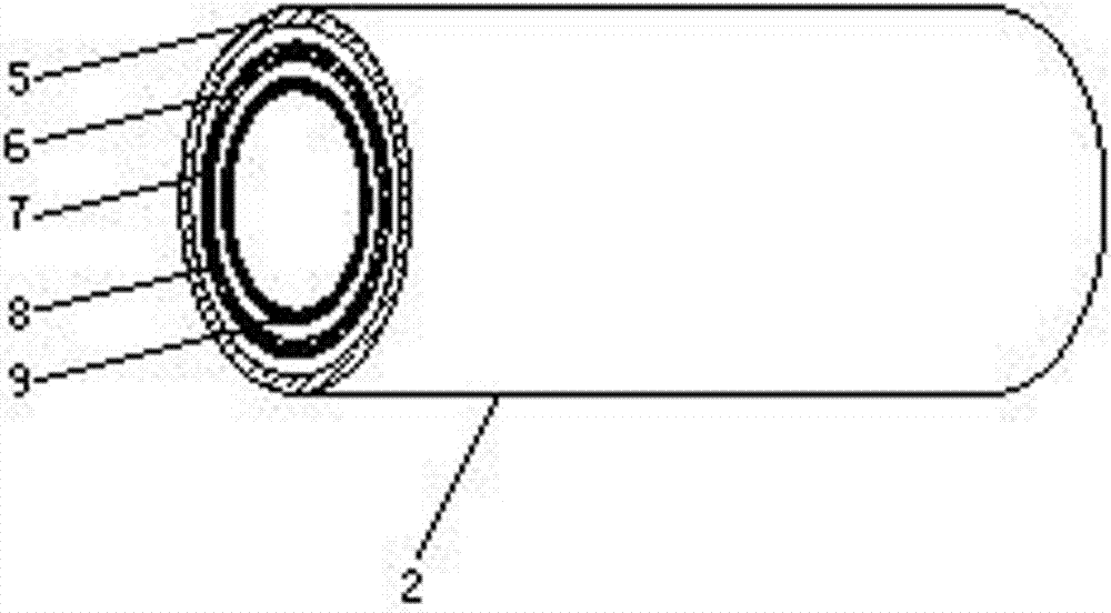 Heat-preservation device for heat supply pipeline