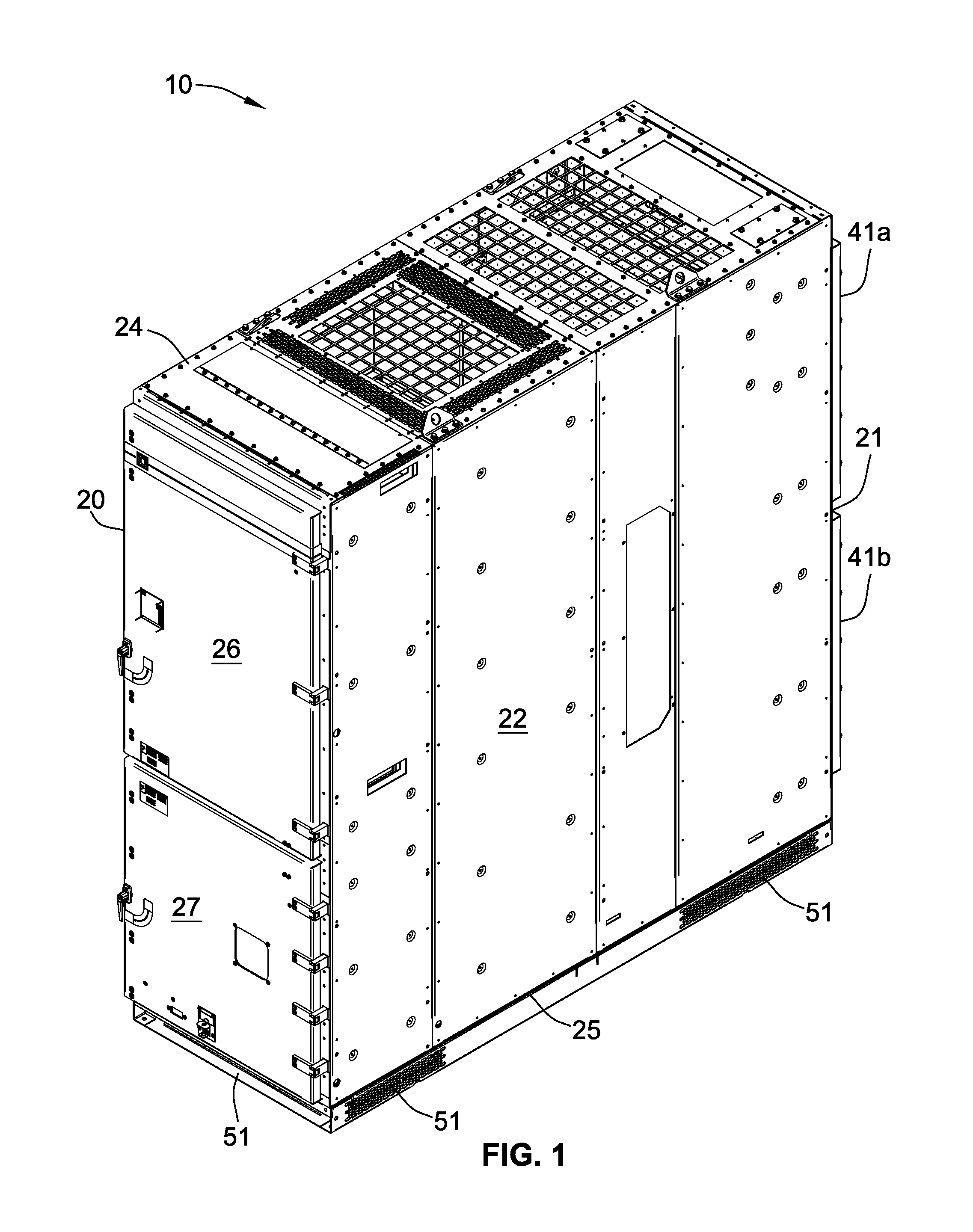 Arc-resistant switchgear enclosure with ambient air ventilation system