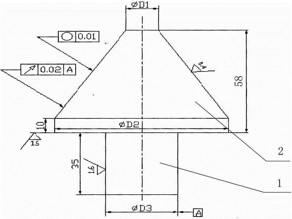 Measurement light cone