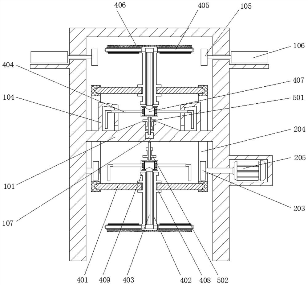 Charging basket inner wall cleaning mechanism