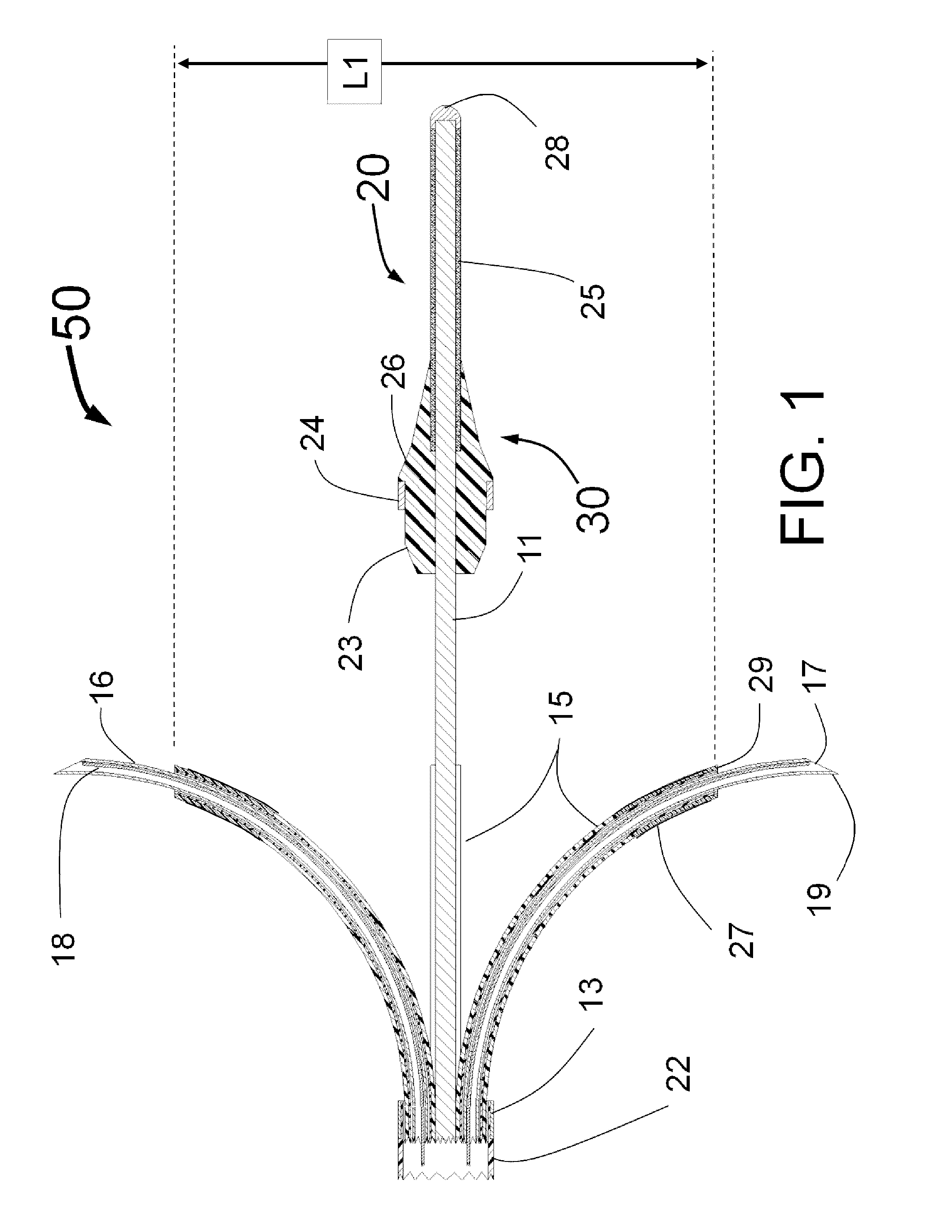 Transvascular catheter for extravascular delivery