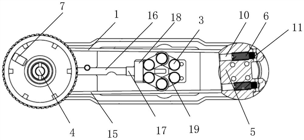 A rope transmission mechanism and a rope transmission mechanism of a manipulator