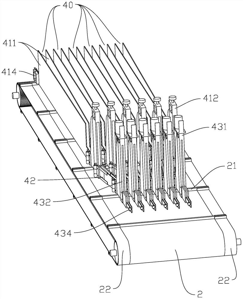 Full-automatic grid inserting machine