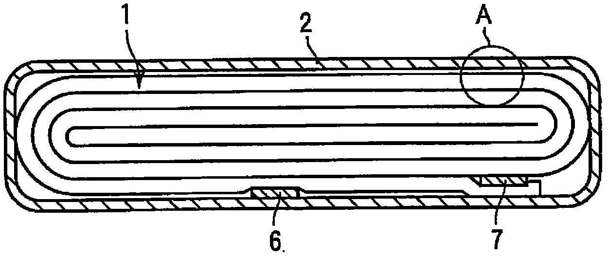 Battery with nonaqueous electrolyte, negative electrode active material for use in the battery, and battery pack