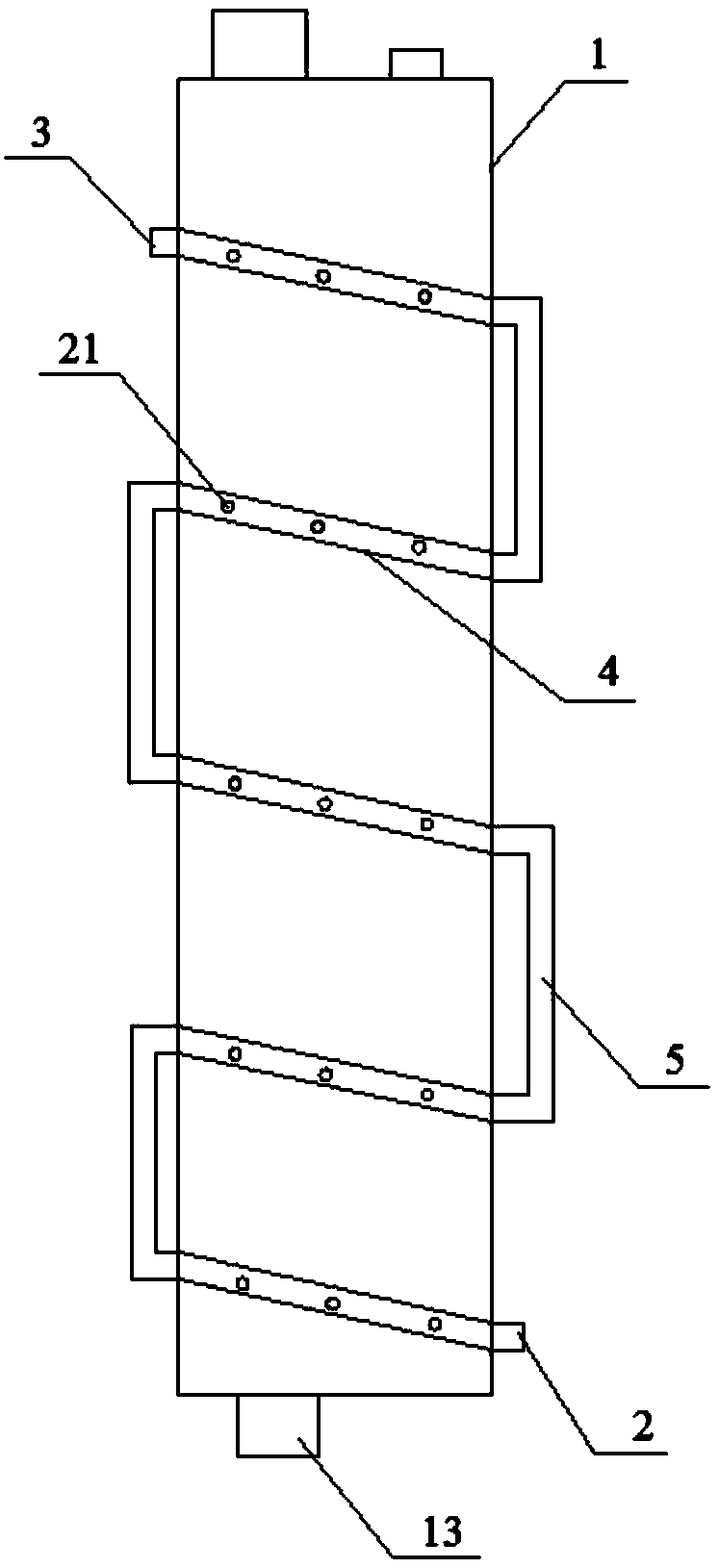 P-xylene crystal separation method