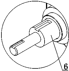 Simple rotary cutting mechanism