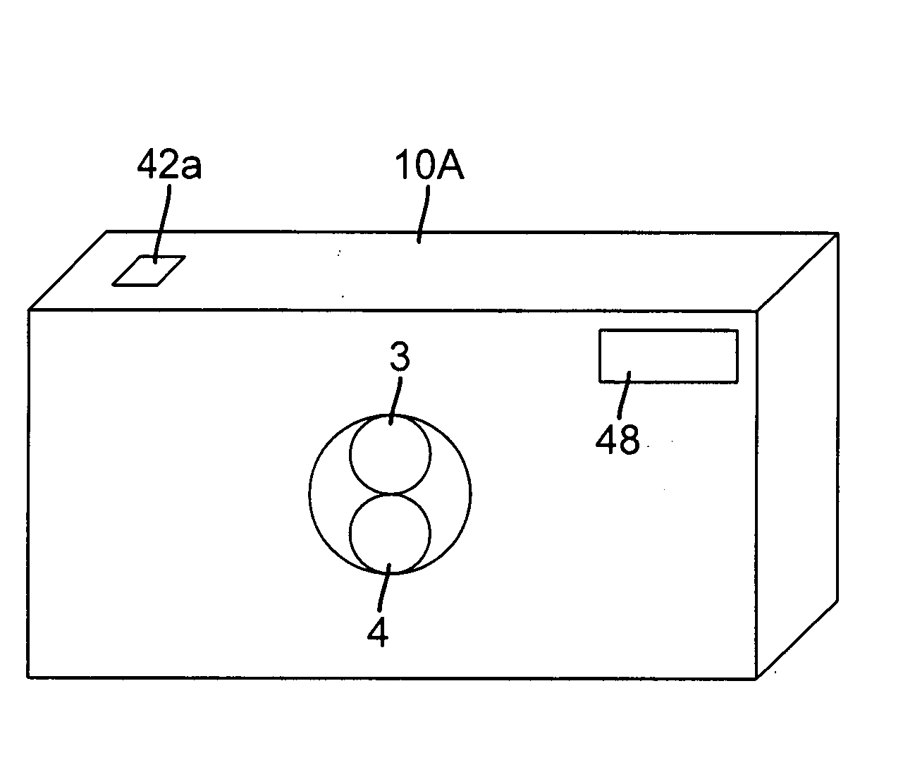 Method and apparatus for operating a dual lens camera to augment an image