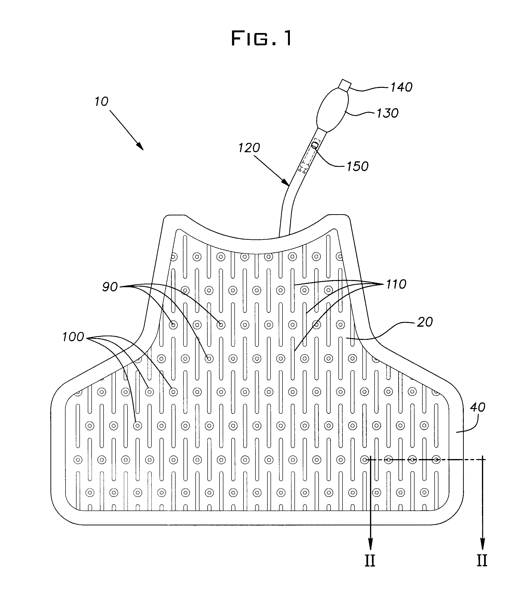 Device for dispersing and dampening impact forces