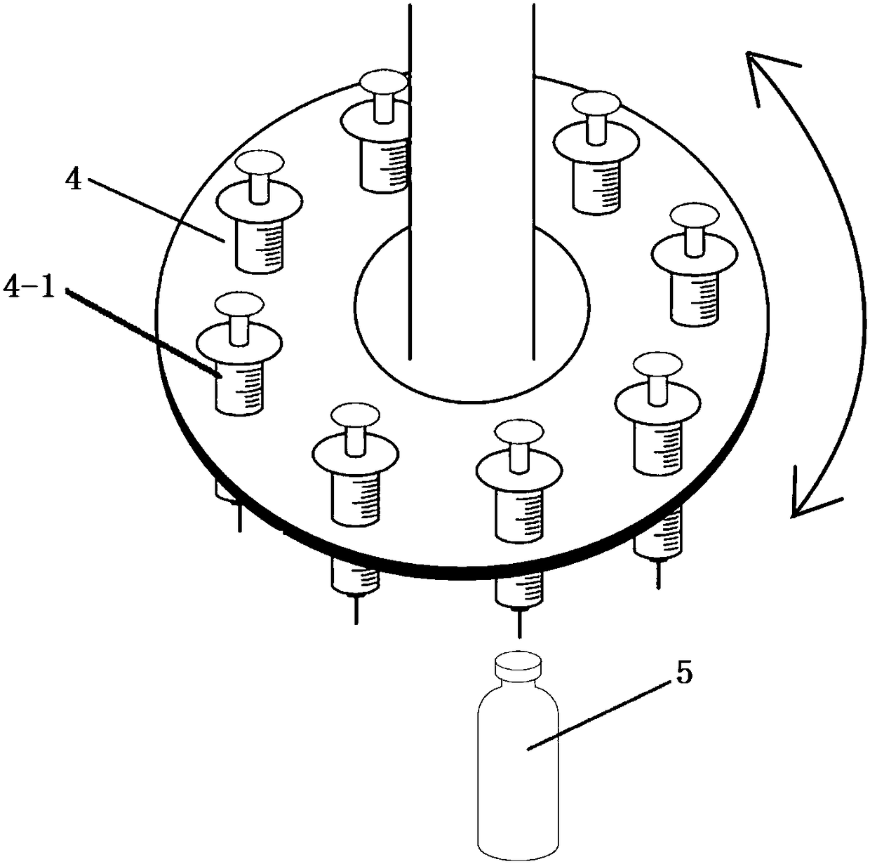 Method and equipment for customizing ingredient and color batched daily chemical product