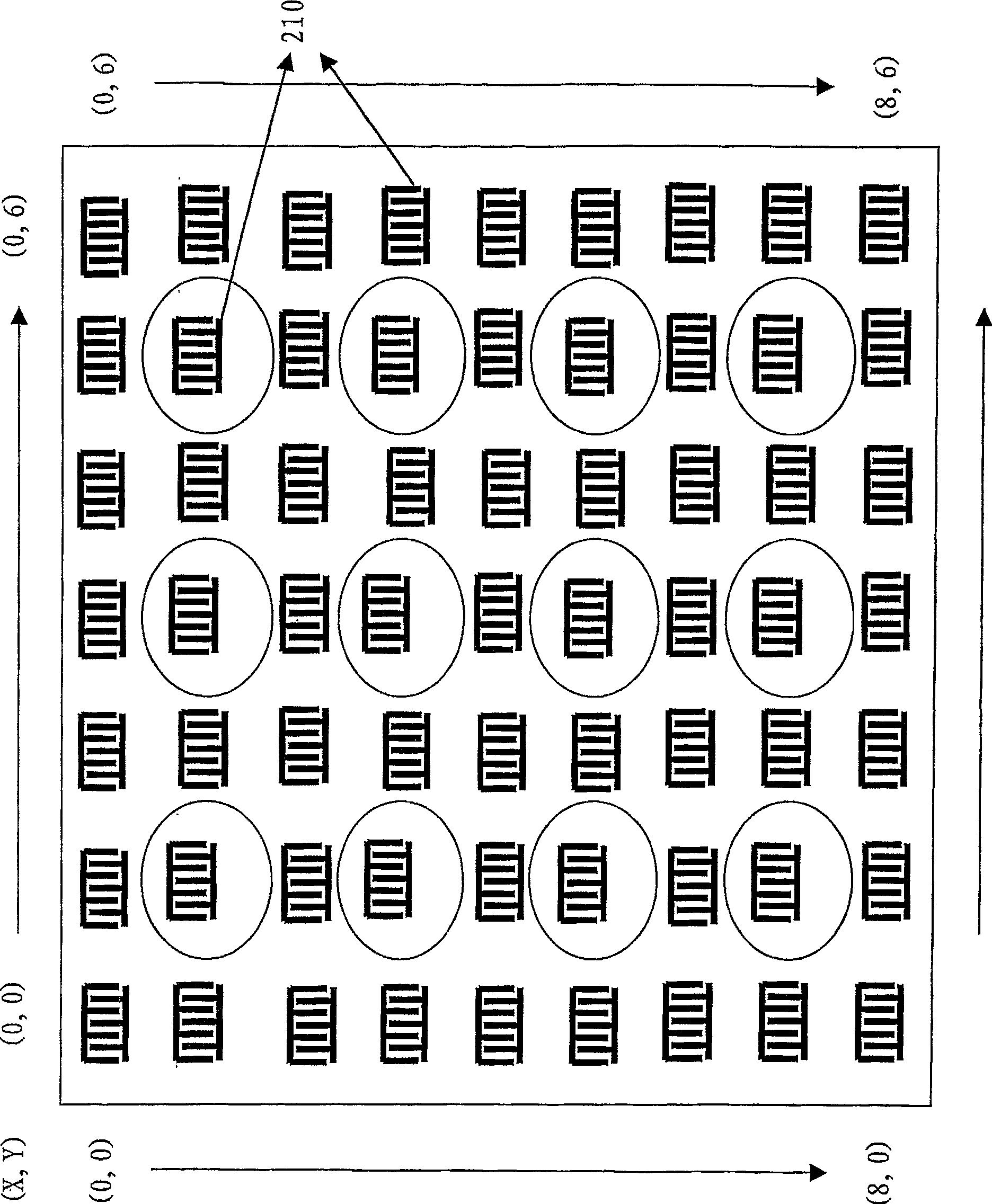 Inductive keyboard for portable terminal and its control method