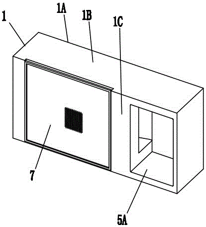 Indoor unit of a concealed air conditioner