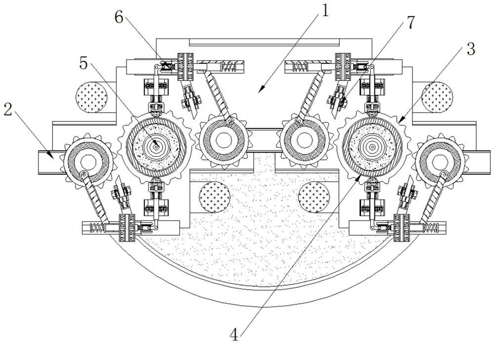 Winding equipment capable of automatically winding cable and cleaning dirt for communication