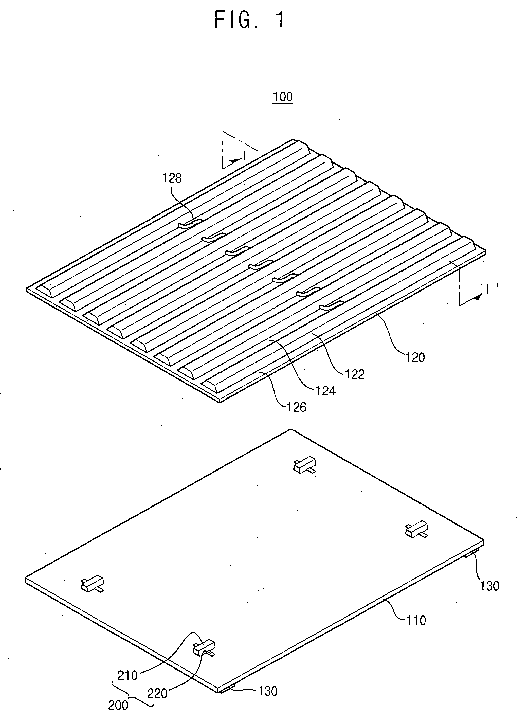 Flat fluorescent lamp and liquid crystal display apparatus having the same