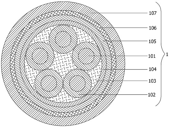 An anti-corrosion integrated wire structure for computer network communication