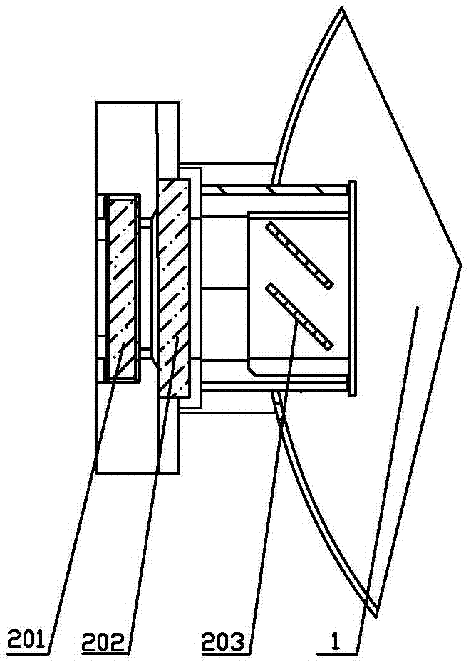 Electron-beam floating zone smelting furnace and smelting method