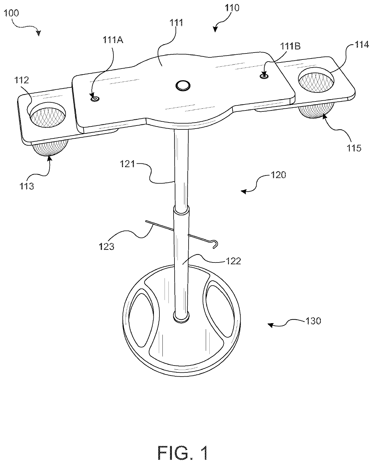 Portable modular height-adjustable table