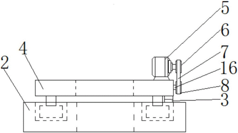 Metal surface rust removal device