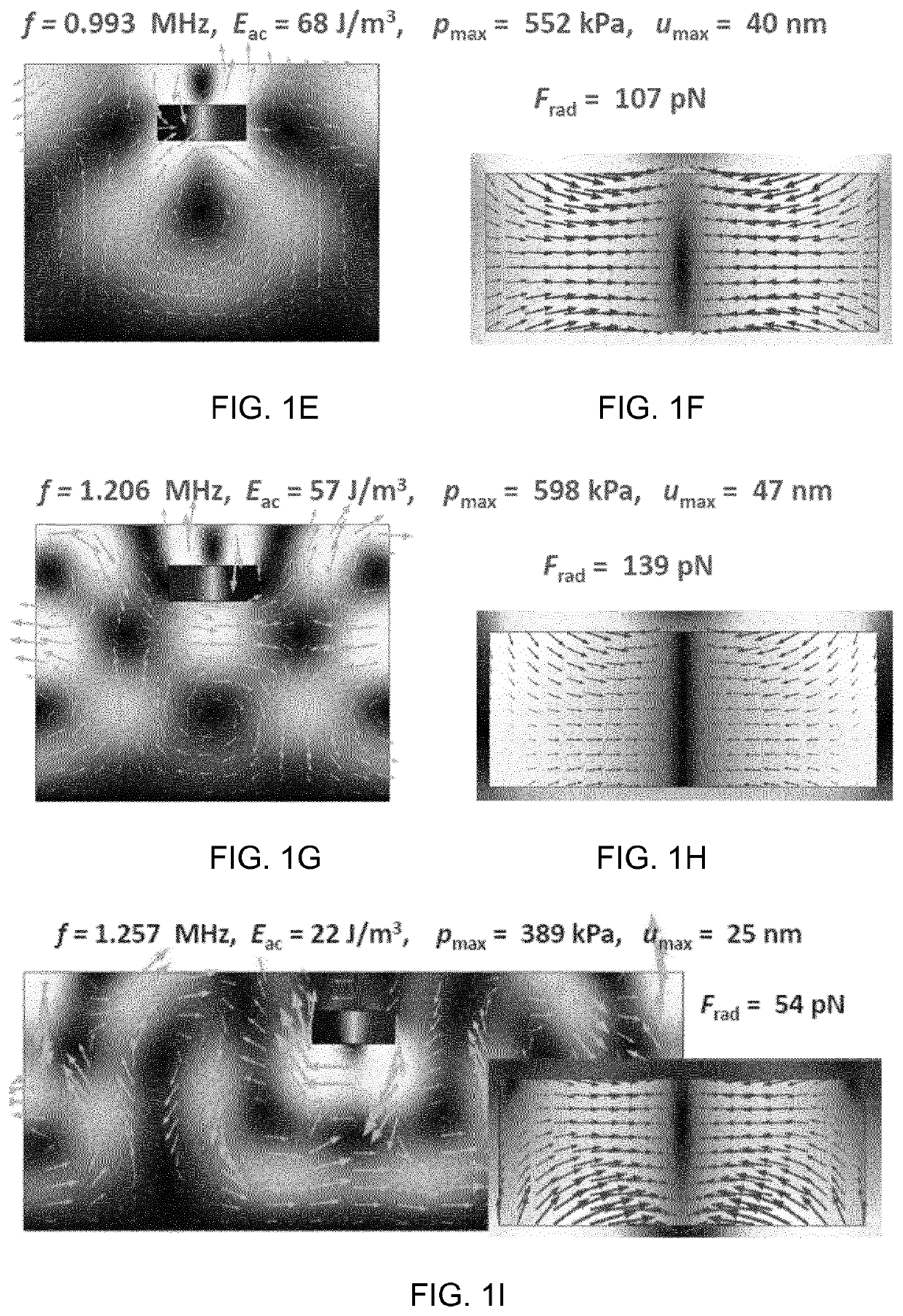 Methods and devices for acoustophoretic operations in polymer chips