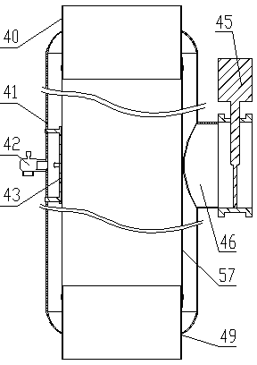 Circulating fluidized bed device with drying and crushing functions