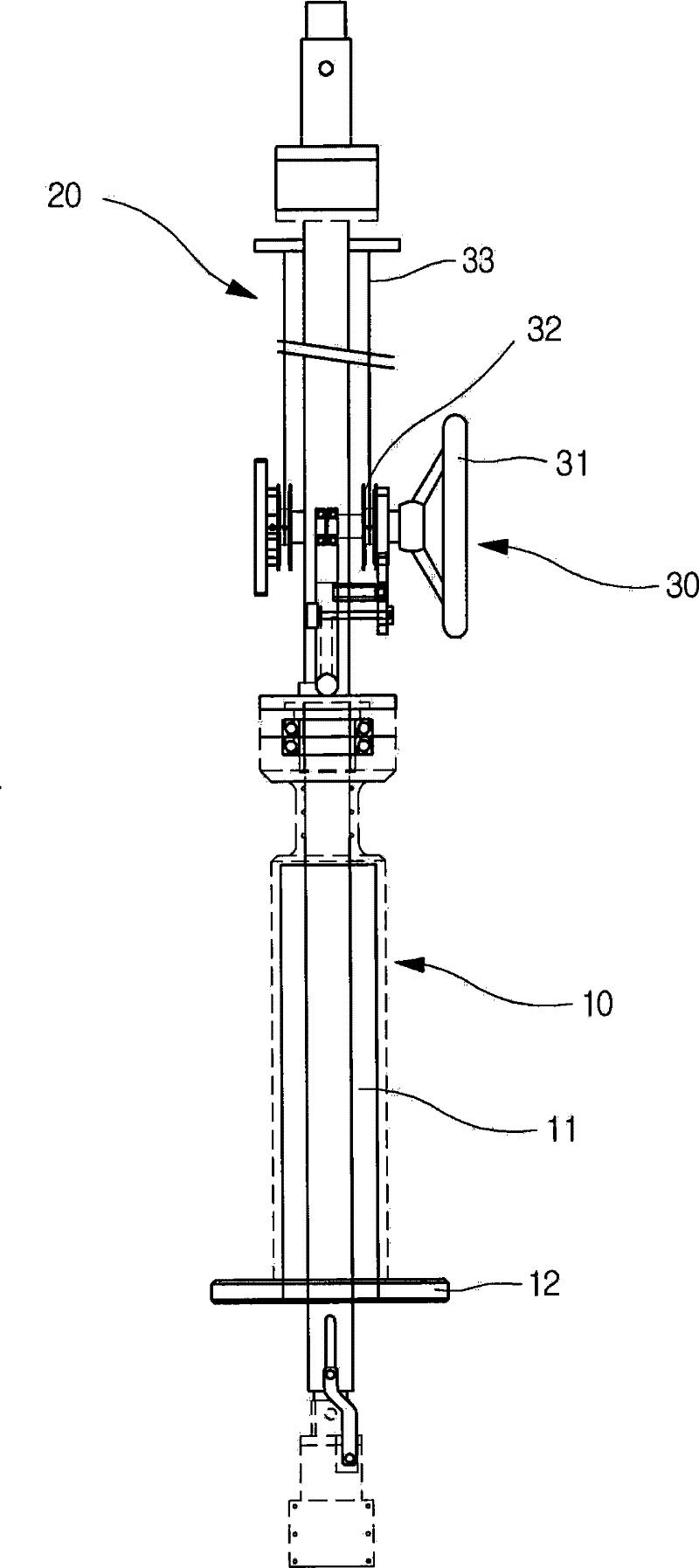 Apparatus for photographing pipe without suspension of water supply and system for controlling the same