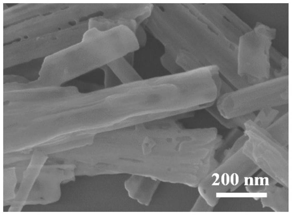 Transition metal-based hybrid material nanotube as well as preparation method and application thereof