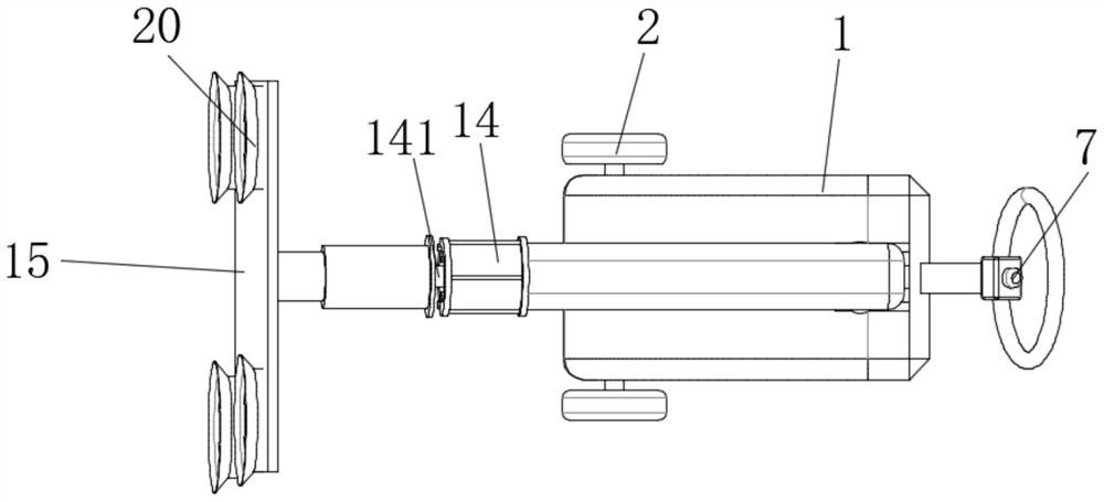 Glass product transporting device