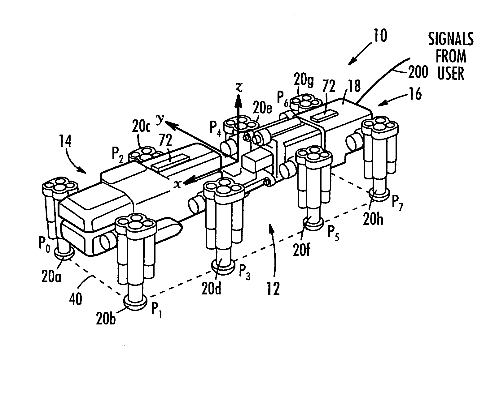 Control system and related method for multi-limbed, multi-legged robot